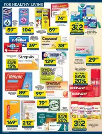 Pick n Pay catalogue Page 10: Panado Pain & Fever Tablets €29,99, Benylin All In One Syrup €104,99