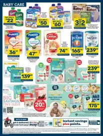 Pick n Pay catalogue Page 12: Purity 3rd Food 200ml or Puree 200ml Assorted €60,00, Purity 2nd Foods Assorted €50,00