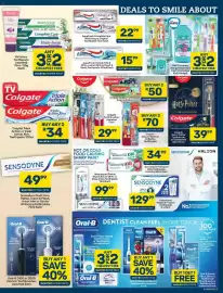 Pick n Pay catalogue Page 5: Colgate Triple Action or Triple Action Xtra Toothpaste €34,00