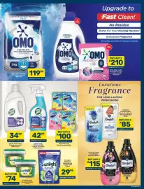 Pick n Pay catalogue Page 9: Sunlight Multi Purpose Cleaner €74,00, Handy Andy Multipurpose Cleaner Assorted €42,99