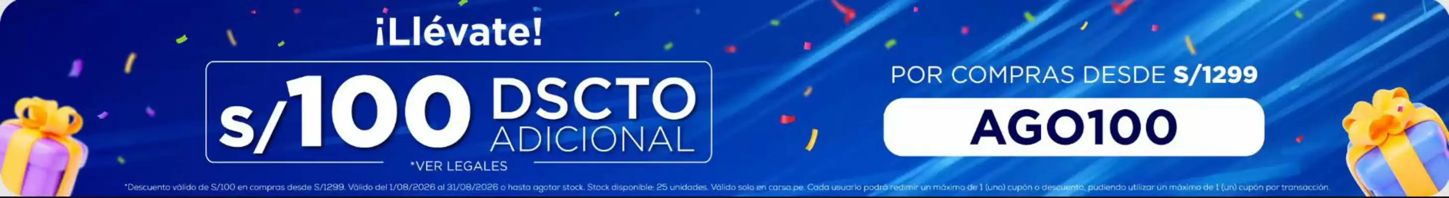 Carsa (válido hasta 2-09)