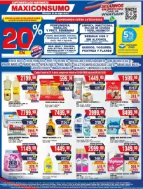 Revista Maxiconsumo semana 36 Página 1: Marolio - aceite girasol €2.659,91, Lia - galletitas surtido €1.519,91