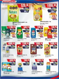 Revista Maxiconsumo semana 36 Página 5: Marolio - arroz parboil/doble €712,41, Savora - mostaza original €2.374,91