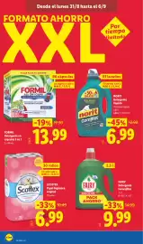 Catálogo Lidl semana 36 Página 14: Fairy detergente lavavajillas €9,99, Scottex papel higiénico original €6,99