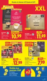Catálogo Lidl semana 36 Página 29: Nestlé Café soluble €12,99, Bellarom cápsulas de café €7,99