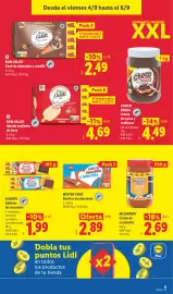 Catálogo Lidl semana 36 Página 31: Bon gelati helado crujiente de fresa €4,69, Bon gelati cono de chocolate y vainilla €2,49
