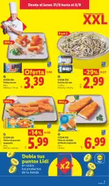 Catálogo Lidl semana 36 Página 7: Ocean Sea filete de abadejo de Alaska empanado €6,99