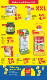 Catálogo Lidl semana 36 Página 9: Realvalle Espetec extra €4,39, Nixe atún claro en aceite de girasol €9,99