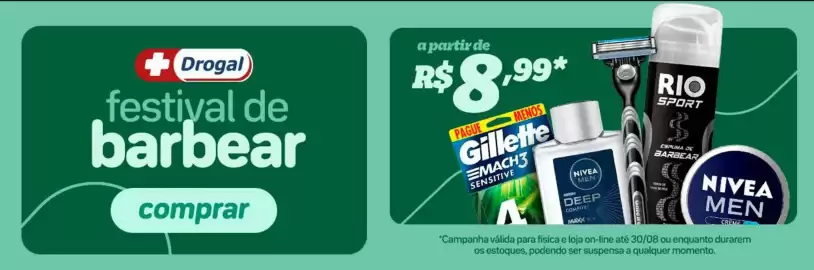 Folheto Drogal Página 1: Gillette €8,99