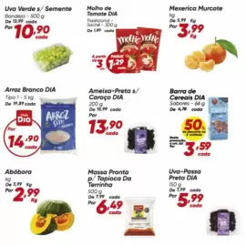 Tabloide Dia Página 6: De - mexerica murcote €3,99, Dia - arroz branco €14,90