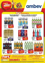 Tabloide Fort Atacadista semana 35 Página 1: H2oh! - refrigerante pet €4,79, Corona - cerveja €7,29