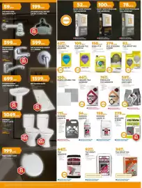 BUCO catalogue Page 6: Tile Grout Light Grey €58,99, Tile Grout 5KG €82,00