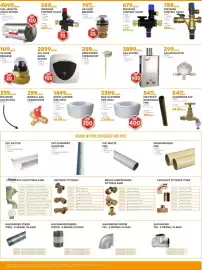 BUCO catalogue Page 7: Gas Geyser Total €3.899,00, PRESSURE CONTROL VALVE €789,00