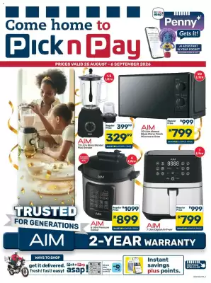 Pick n Pay catalogue