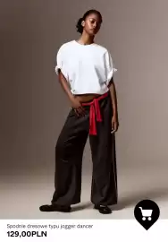 Bershka gazetka tydzień 35 Strona 10: Spodnie dresowe typu jogger dancer €129,00