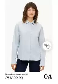 C&A gazetka tydzień 35 Strona 10: Bluzka koszulowa w paski C & A €99,99