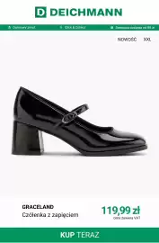 Deichmann gazetka tydzień 35 Strona 4: Czółenka z zapięciem Graceland €119,99