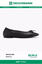 Deichmann gazetka tydzień 35 Strona 9: Baleriny Graceland €89,99