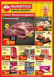 Wurstico Flugblatt woche 35 Seite 4: Toastschinken €4,99, Feine Extrawurst Stange €4,99