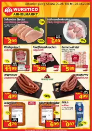 Wurstico Flugblatt woche 35 Seite 6: Bernerwürstel Radatz €5,89, Rindsgulasch Radatz €11,99