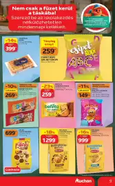 Auchan akciós újság hét 35 Oldal 9: JAGDFELD GOFRI €399,00, BelVita Gabonás Keksz €259,00