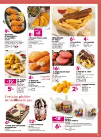 Catalogue Croque Gel page 15: 4 Cordons bleu de poulet €8,00, Van Den Casteele Sucettes glacées €6,38