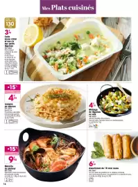 Catalogue Croque Gel page 16: Lasagne au saumon €4,34, Mélange de légumes au wok €4,10