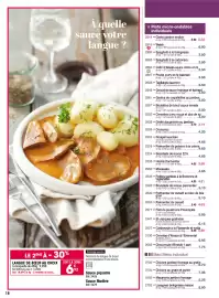 Catalogue Croque Gel page 18: Langue de bœuf au choix €6,92