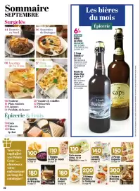 Catalogue Croque Gel page 2: Colin sauce citron, riz et légumes €130,00