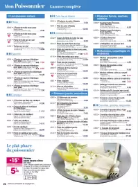 Catalogue Croque Gel page 26: Poisson sauce beurre citron €5,48