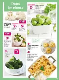 Catalogue Croque Gel page 27: Duo de fleurettes de choux-fleurs et brocolis €3,82, Brocolis en fleurettes €3,65