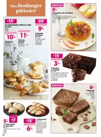 Catalogue Croque Gel page 32: Beldessert Moelleux Lava Cake €3,95, Brownies €6,70