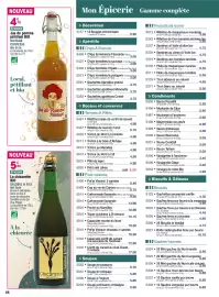 Catalogue Croque Gel page 44: NICOLAS CONTESSSE Jus de pomme pétillant BIO €4,70, DELOBEL & FILS La chicorette BIO €5,80