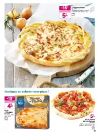 Catalogue Croque Gel page 9: La Niña del Sur Pizza 4 fromages €4,80, Pizza chorizo poivron fromage €5,25