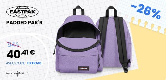 Catalogue Ekosport page 2: Eastpak - padded pak'r €40,41
