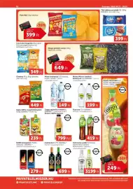 PRIVÁT akciós újság hét 35 Oldal 6: Zubrowka vodka €3.199,00, Tibi tábláscsokoládé €399,00