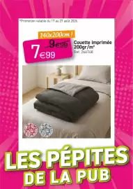 Catalogue Kandy page 4: Couette imprimée 200gr/m2 €7,99