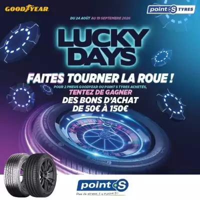 Point S (valable jusqu'au 19-09)