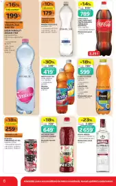 Auchan akciós újság | Szupermarket Oldal 8: Coca-Cola €789,00, Minera fröccsvíz €179,00