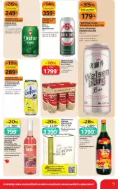 Auchan akciós újság | Szupermarket Oldal 9: Arany ászok €1.799,00, Beck's világos dobozos sör €359,00