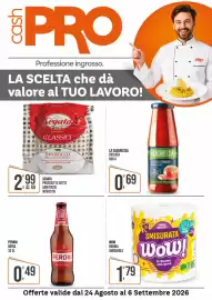 Volantino Cash pro Pagina 1: Bobina smisurata Wow! €1,79, Segata prosciutto cotto San Rocco €2,99