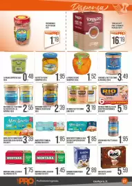 Volantino Cash pro Pagina 27: Borbone crema fredda caffè €2,89, La Padula pesche sciroppate €1,52