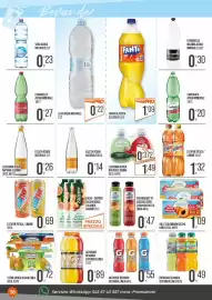 Volantino Cash pro Pagina 36: Levissima acqua naturale issima €1,49, Electa acqua naturale €0,26