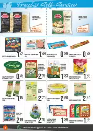 Volantino Cash pro Pagina 8: GranTerre Asiago DOP Snack €1,83, Camoscio d'Oro formaggio €2,69