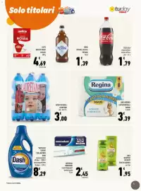 Volantino Conad Tuday Pagina 15: Carta igienica Regina €3,39, Coca-Cola Original Taste €1,79