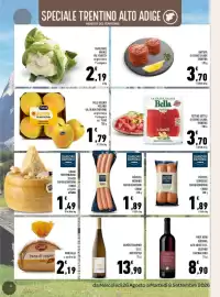 Volantino Conad Tuday Pagina 4: Servelade Sapori & Dintorni €1,89, Bella Fettine sottili di carne salada Trentino €3,70