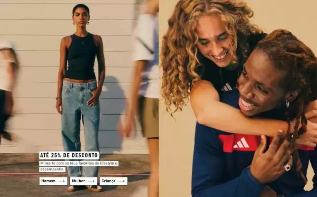 Adidas (válido até 9-09)