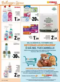 Volantino Conad City Pagina 13: Spray Lysoform €2,59, Deodoranti Conad Essentiae