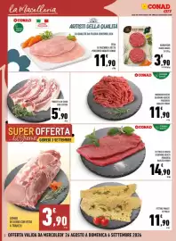 Volantino Conad City Pagina 2: Fesa di tacchino a fette Percorso Qualità Conad €11,90