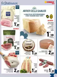 Volantino Conad City Pagina 7: Pecorino stagionato il vero formaggio scoparolo €2,09, Provolone classico Auricchio €1,49
